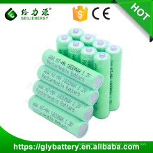 Высокое качество 1.2 в 3 ААА NiMH 1800mah перезаряжаемые батареи